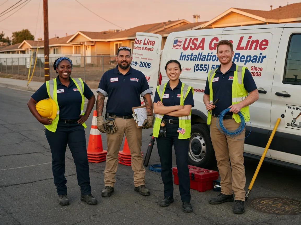 Gas Line Installation company in Deshler, NE